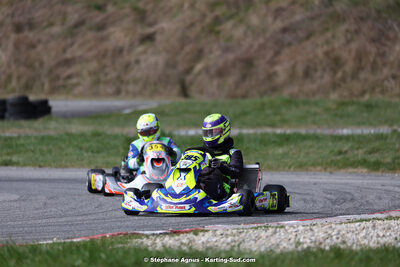 9 & 10/03/2024 : 1ère manche du Championnat du Sud au circuit d’Aigues-Vives (photos Stéphane Agnus) 2024 — karting