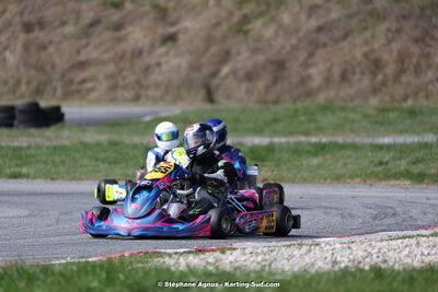 9 & 10/03/2024 : 1ère manche du Championnat du Sud au circuit d’Aigues-Vives (photos Stéphane Agnus) 2024 — karting