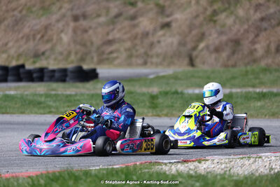 9 & 10/03/2024 : 1ère manche du Championnat du Sud au circuit d’Aigues-Vives (photos Stéphane Agnus) 2024 — karting
