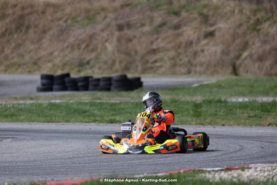 9 & 10/03/2024 : 1ère manche du Championnat du Sud au circuit d’Aigues-Vives (photos Stéphane Agnus) 2024 — karting