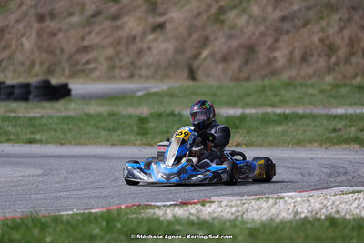 9 & 10/03/2024 : 1ère manche du Championnat du Sud au circuit d’Aigues-Vives (photos Stéphane Agnus) 2024 — karting