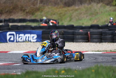 9 & 10/03/2024 : 1ère manche du Championnat du Sud au circuit d’Aigues-Vives (photos Stéphane Agnus) 2024 — karting