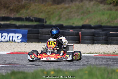 9 & 10/03/2024 : 1ère manche du Championnat du Sud au circuit d’Aigues-Vives (photos Stéphane Agnus) 2024 — karting