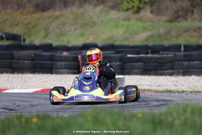 9 & 10/03/2024 : 1ère manche du Championnat du Sud au circuit d’Aigues-Vives (photos Stéphane Agnus) 2024 — karting