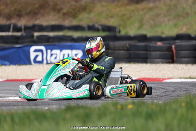 9 & 10/03/2024 : 1ère manche du Championnat du Sud au circuit d’Aigues-Vives (photos Stéphane Agnus) 2024 — karting