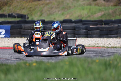 9 & 10/03/2024 : 1ère manche du Championnat du Sud au circuit d’Aigues-Vives (photos Stéphane Agnus) 2024 — karting