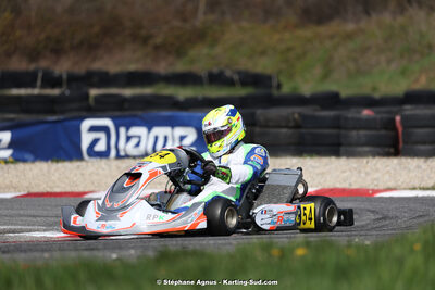 9 & 10/03/2024 : 1ère manche du Championnat du Sud au circuit d’Aigues-Vives (photos Stéphane Agnus) 2024 — karting