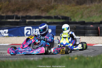 9 & 10/03/2024 : 1ère manche du Championnat du Sud au circuit d’Aigues-Vives (photos Stéphane Agnus) 2024 — karting