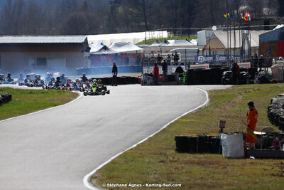 9 & 10/03/2024 : 1ère manche du Championnat du Sud au circuit d’Aigues-Vives (photos Stéphane Agnus) 2024 — karting