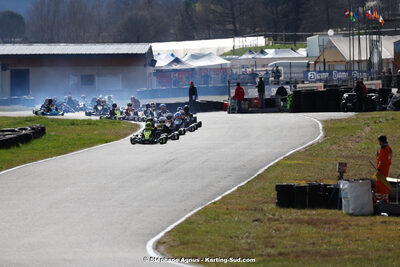 9 & 10/03/2024 : 1ère manche du Championnat du Sud au circuit d’Aigues-Vives (photos Stéphane Agnus) 2024 — karting