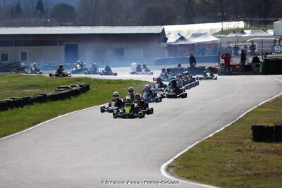 9 & 10/03/2024 : 1ère manche du Championnat du Sud au circuit d’Aigues-Vives (photos Stéphane Agnus) 2024 — karting