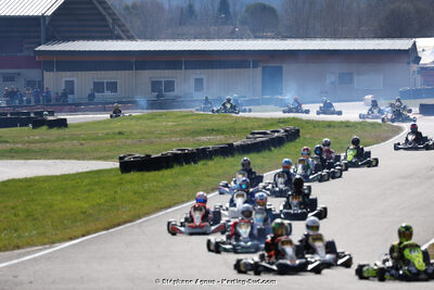 9 & 10/03/2024 : 1ère manche du Championnat du Sud au circuit d’Aigues-Vives (photos Stéphane Agnus) 2024 — karting