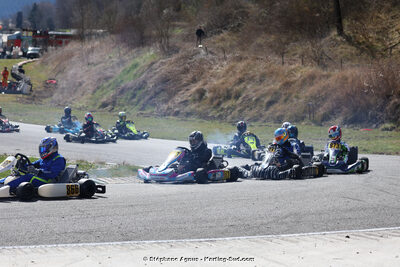 9 & 10/03/2024 : 1ère manche du Championnat du Sud au circuit d’Aigues-Vives (photos Stéphane Agnus) 2024 — karting