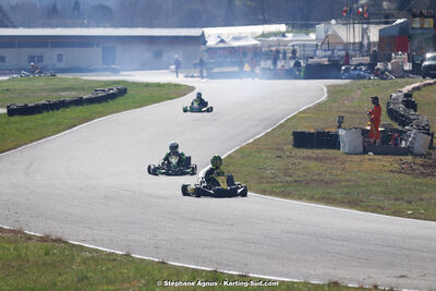 9 & 10/03/2024 : 1ère manche du Championnat du Sud au circuit d’Aigues-Vives (photos Stéphane Agnus) 2024 — karting