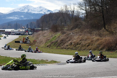 9 & 10/03/2024 : 1ère manche du Championnat du Sud au circuit d’Aigues-Vives (photos Stéphane Agnus) 2024 — karting