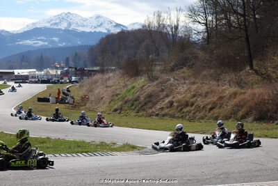 9 & 10/03/2024 : 1ère manche du Championnat du Sud au circuit d’Aigues-Vives (photos Stéphane Agnus) 2024 — karting