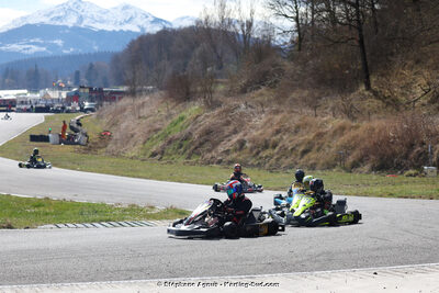 9 & 10/03/2024 : 1ère manche du Championnat du Sud au circuit d’Aigues-Vives (photos Stéphane Agnus) 2024 — karting