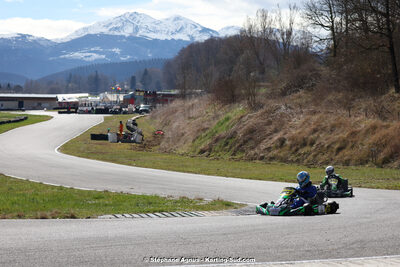 9 & 10/03/2024 : 1ère manche du Championnat du Sud au circuit d’Aigues-Vives (photos Stéphane Agnus) 2024 — karting