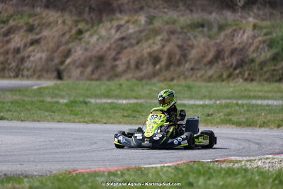 9 & 10/03/2024 : 1ère manche du Championnat du Sud au circuit d’Aigues-Vives (photos Stéphane Agnus) 2024 — karting