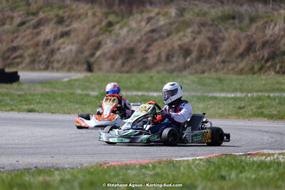 9 & 10/03/2024 : 1ère manche du Championnat du Sud au circuit d’Aigues-Vives (photos Stéphane Agnus) 2024 — karting