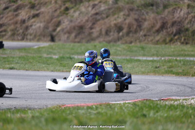 9 & 10/03/2024 : 1ère manche du Championnat du Sud au circuit d’Aigues-Vives (photos Stéphane Agnus) 2024 — karting