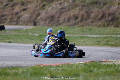 9 & 10/03/2024 : 1ère manche du Championnat du Sud au circuit d’Aigues-Vives (photos Stéphane Agnus) 2024 — karting
