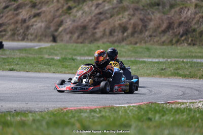 9 & 10/03/2024 : 1ère manche du Championnat du Sud au circuit d’Aigues-Vives (photos Stéphane Agnus) 2024 — karting