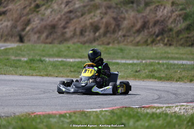 9 & 10/03/2024 : 1ère manche du Championnat du Sud au circuit d’Aigues-Vives (photos Stéphane Agnus) 2024 — karting