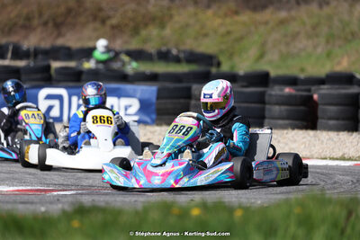 9 & 10/03/2024 : 1ère manche du Championnat du Sud au circuit d’Aigues-Vives (photos Stéphane Agnus) 2024 — karting