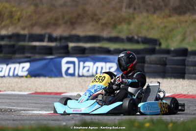 9 & 10/03/2024 : 1ère manche du Championnat du Sud au circuit d’Aigues-Vives (photos Stéphane Agnus) 2024 — karting