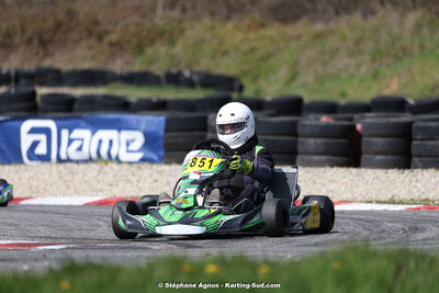 9 & 10/03/2024 : 1ère manche du Championnat du Sud au circuit d’Aigues-Vives (photos Stéphane Agnus) 2024 — karting