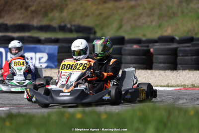9 & 10/03/2024 : 1ère manche du Championnat du Sud au circuit d’Aigues-Vives (photos Stéphane Agnus) 2024 — karting