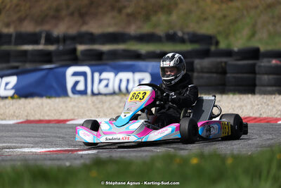 9 & 10/03/2024 : 1ère manche du Championnat du Sud au circuit d’Aigues-Vives (photos Stéphane Agnus) 2024 — karting