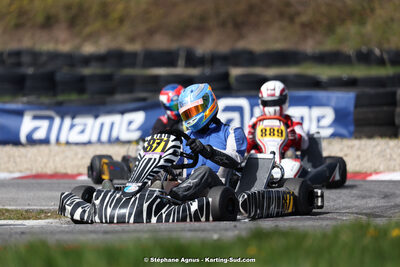 9 & 10/03/2024 : 1ère manche du Championnat du Sud au circuit d’Aigues-Vives (photos Stéphane Agnus) 2024 — karting