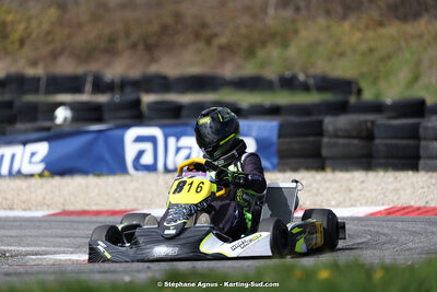 9 & 10/03/2024 : 1ère manche du Championnat du Sud au circuit d’Aigues-Vives (photos Stéphane Agnus) 2024 — karting