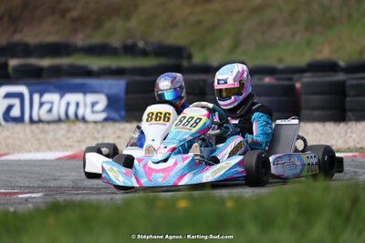 9 & 10/03/2024 : 1ère manche du Championnat du Sud au circuit d’Aigues-Vives (photos Stéphane Agnus) 2024 — karting