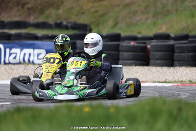 9 & 10/03/2024 : 1ère manche du Championnat du Sud au circuit d’Aigues-Vives (photos Stéphane Agnus) 2024 — karting