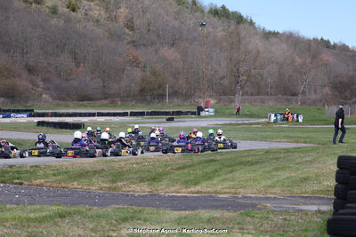 9 & 10/03/2024 : 1ère manche du Championnat du Sud au circuit d’Aigues-Vives (photos Stéphane Agnus) 2024 — karting