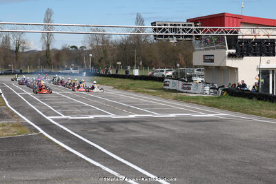 9 & 10/03/2024 : 1ère manche du Championnat du Sud au circuit d’Aigues-Vives (photos Stéphane Agnus) 2024 — karting