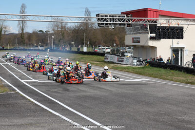 9 & 10/03/2024 : 1ère manche du Championnat du Sud au circuit d’Aigues-Vives (photos Stéphane Agnus) 2024 — karting