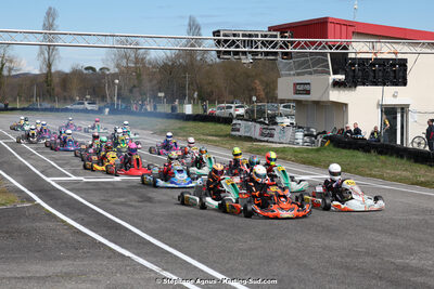 9 & 10/03/2024 : 1ère manche du Championnat du Sud au circuit d’Aigues-Vives (photos Stéphane Agnus) 2024 — karting