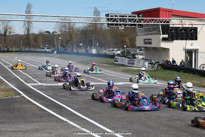 9 & 10/03/2024 : 1ère manche du Championnat du Sud au circuit d’Aigues-Vives (photos Stéphane Agnus) 2024 — karting
