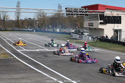 9 & 10/03/2024 : 1ère manche du Championnat du Sud au circuit d’Aigues-Vives (photos Stéphane Agnus) 2024 — karting
