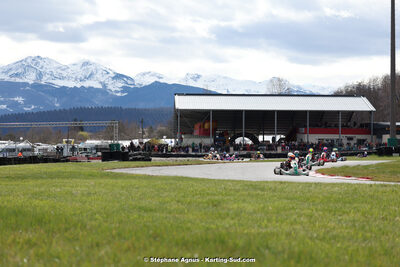 9 & 10/03/2024 : 1ère manche du Championnat du Sud au circuit d’Aigues-Vives (photos Stéphane Agnus) 2024 — karting