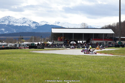 9 & 10/03/2024 : 1ère manche du Championnat du Sud au circuit d’Aigues-Vives (photos Stéphane Agnus) 2024 — karting