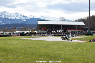 9 & 10/03/2024 : 1ère manche du Championnat du Sud au circuit d’Aigues-Vives (photos Stéphane Agnus) 2024 — karting