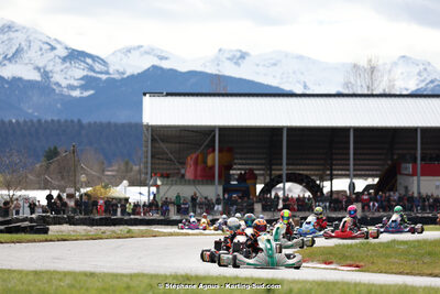 9 & 10/03/2024 : 1ère manche du Championnat du Sud au circuit d’Aigues-Vives (photos Stéphane Agnus) 2024 — karting