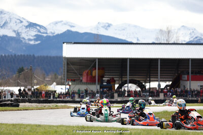 9 & 10/03/2024 : 1ère manche du Championnat du Sud au circuit d’Aigues-Vives (photos Stéphane Agnus) 2024 — karting