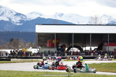 9 & 10/03/2024 : 1ère manche du Championnat du Sud au circuit d’Aigues-Vives (photos Stéphane Agnus) 2024 — karting