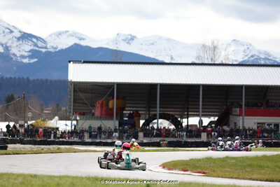 9 & 10/03/2024 : 1ère manche du Championnat du Sud au circuit d’Aigues-Vives (photos Stéphane Agnus) 2024 — karting